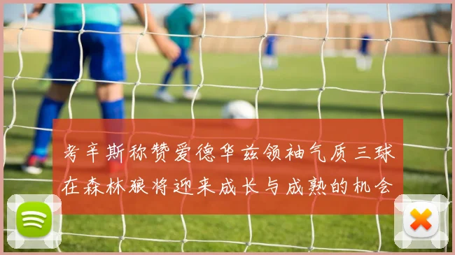 考辛斯称赞爱德华兹领袖气质三球在森林狼将迎来成长与成熟的机会